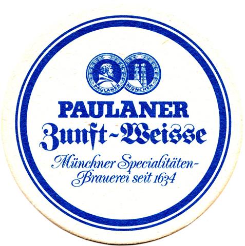 münchen m-by paulaner spezial 1a (rund215-zunft-weisse-blau)